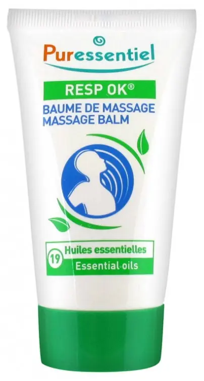 Puressentiel Resp OK Baume de Massage aux 19 Huiles Essentielles 50 ml
