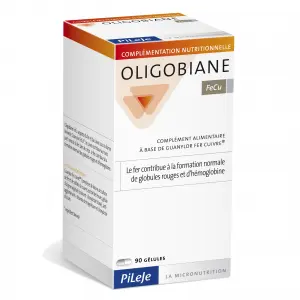Pileje Oligobiane Fer Cuivre 90 gélules