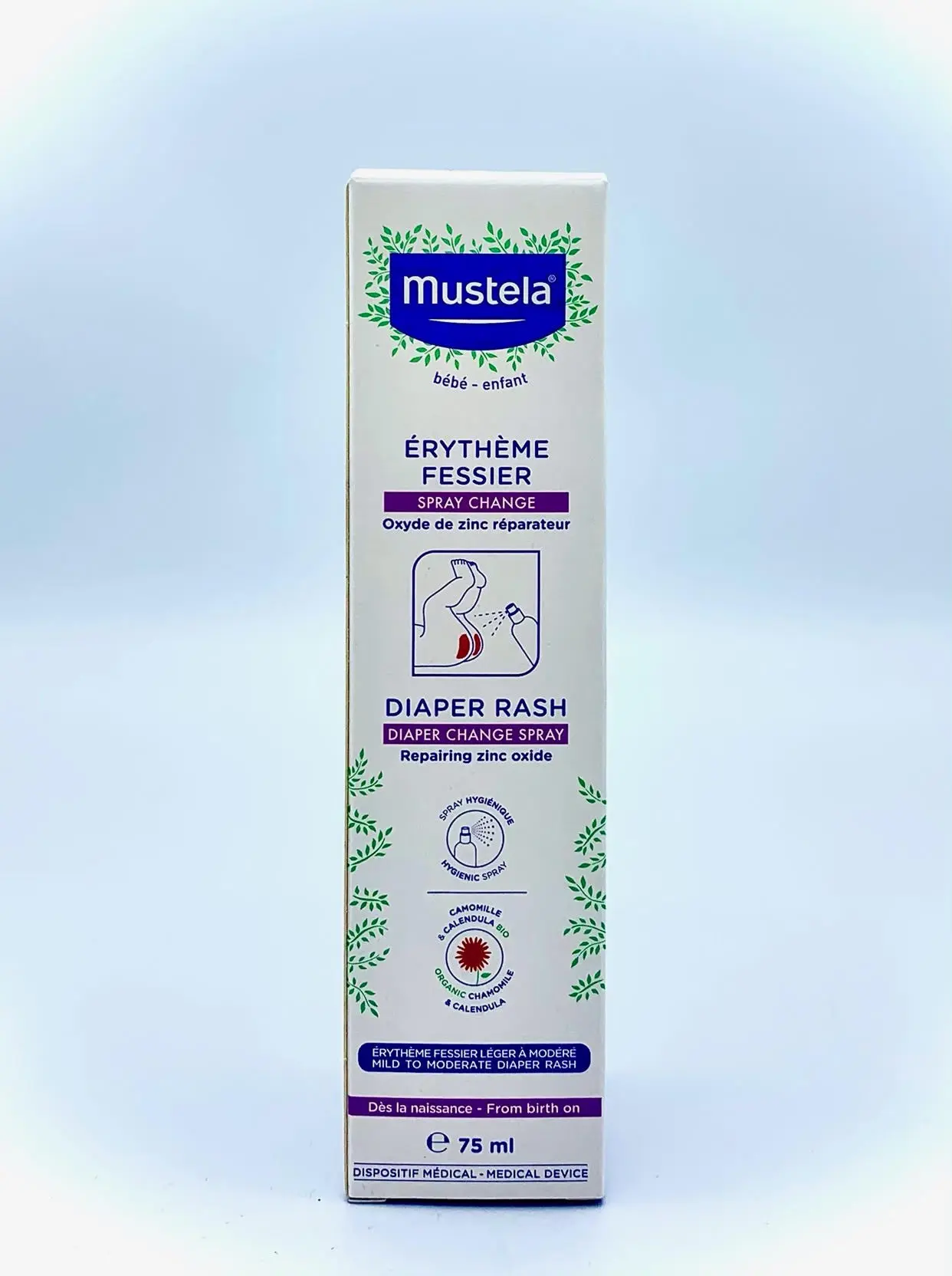 Mustela Spray change 75 ml - Pharmacie Agnès Praden à Alès