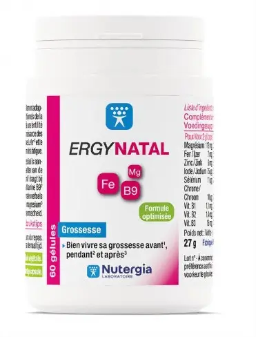 Nutergia Ergynatal 60 gélules