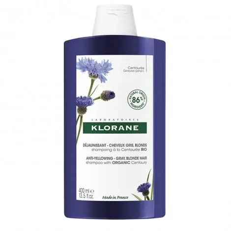 Klorane Shampooing à la Centaurée Bio 400ml - Pharmacie Agnès Praden à Alès