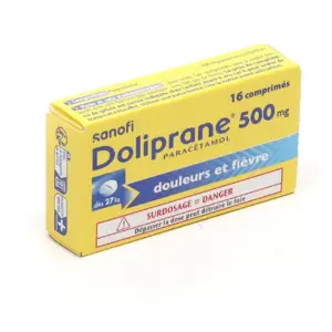 Sanofi Doliprane 500 mg 16 Comprimés