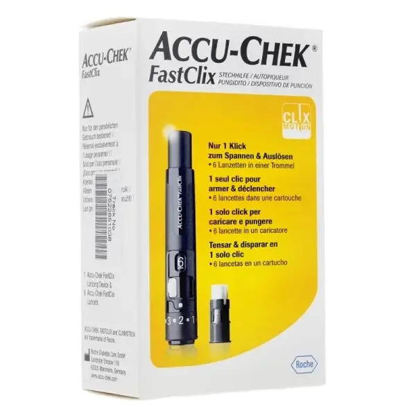 Accu-Chek Fastclix l'autopiqueur à barillet