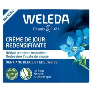 Weleda Crème De Jour Redensifiante Gentiane Bleue Et Edelweiss 40 ml - Pharmacie Agnès Praden à Alès