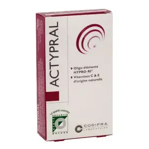Codifra Actypral Antioxydant & Immunité x60 Gélules