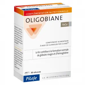 Pileje Oligobiane Fer Cuivre 30 gélules