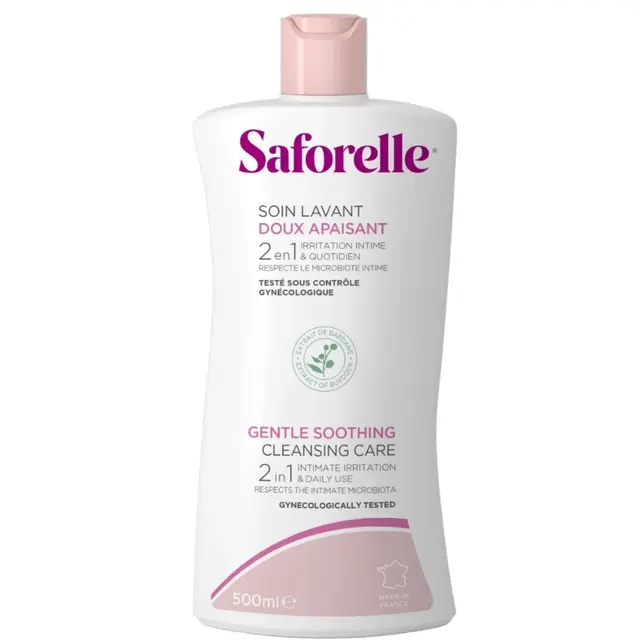 Saforelle Soin Lavant Doux Apaisant 500 ml