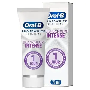 Procter & Gamble Oral B Pro Dentifrice 3d White Clinical 75ml - Pharmacie Agnès Praden à Alès
