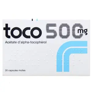 Toco 500mg 30 Capsules Molles