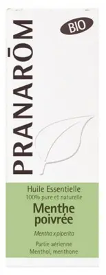 Pranarôm Huile Essentielle Menthe Poivrée Bio 5 ml - Pharmacie Agnès Praden à Alès