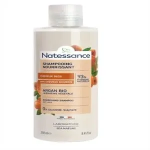 Natessance Shampoing Argan & Kératine Végétale 250 ml