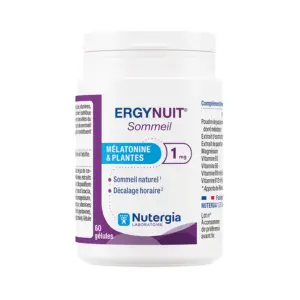 Nutergia Ergynuit Sommeil 60 gélules