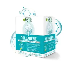 Sante Verte Collagène Goût Citron 30 Sticks