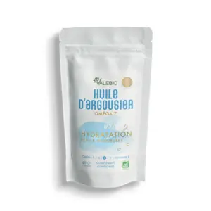 Valebio Huile d’Argousier Bio 60 Capsules