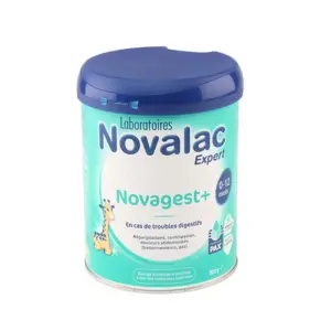 Novalac Novagest+ Lait 0 -12 mois 800g 