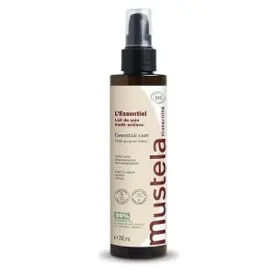 Mustela Maternité L'Essentiel Lait de Soin Multi-Actions Bio 200 ml - Pharmacie Agnès Praden à Alès