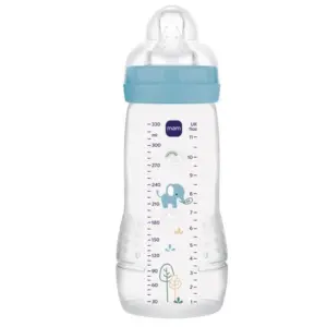 Mam Biberon Easy Active Bleu Océan 330 ml - Pharmacie Agnès Praden à Alès