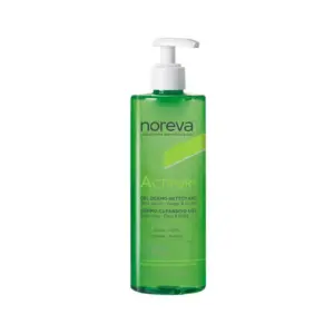 Noreva Actipur Gel Dermo Nettoyant 400ml sans Savon, Visage et Corps - Peaux Sensibles à Imperfections