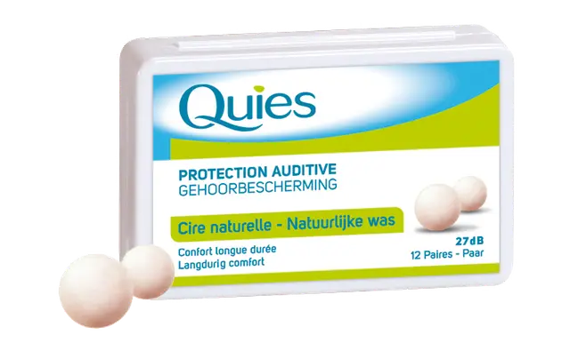 Quies cire naturelle protection auditive 12 paires