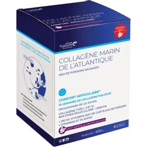 Kersiens Micronutrition Collagène Marin de L'Atlantique Confort Articulaire Goût Myrtille Fruits Rouges 450g