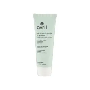 Avril Masque Purifiant aux Argiles Rouges et Blanches bio Peaux Normales a Mixtes 50ml