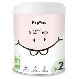 Popote Lait 2ème Age  800g 