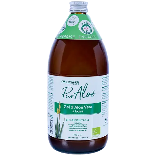 Pur Aloe Gel à boire à l'Aloé Vera 1L