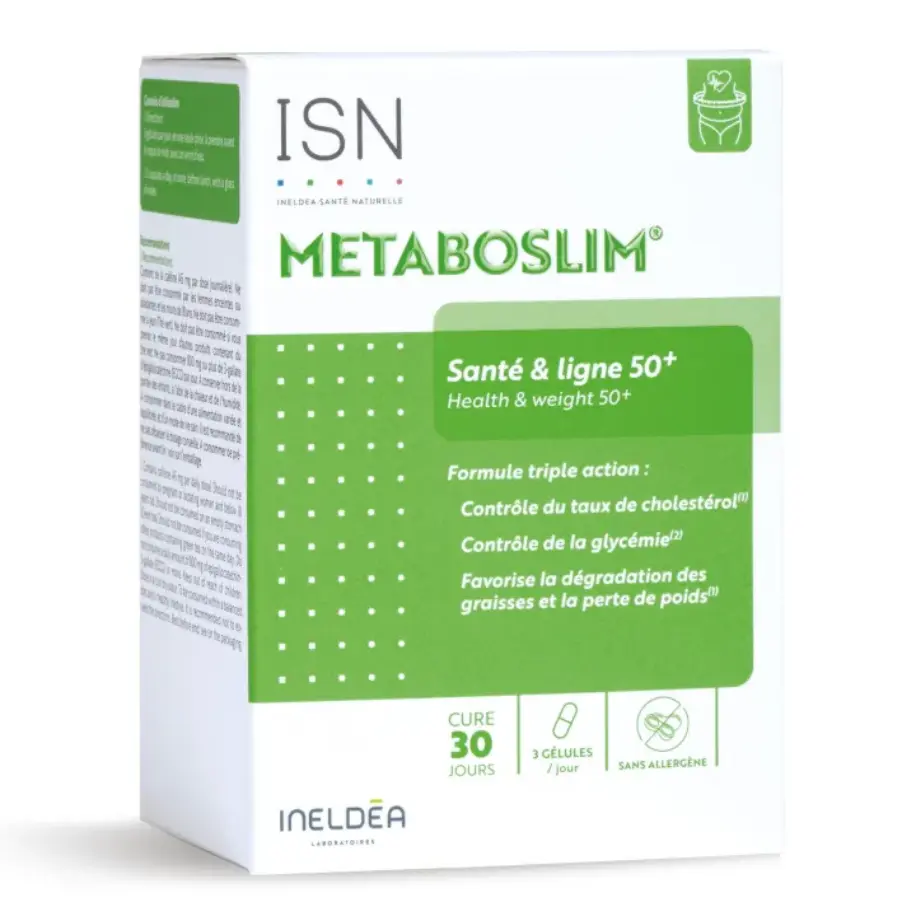 ISN Metaboslim 90 Gélules - Pharmacie Agnès Praden à Alès