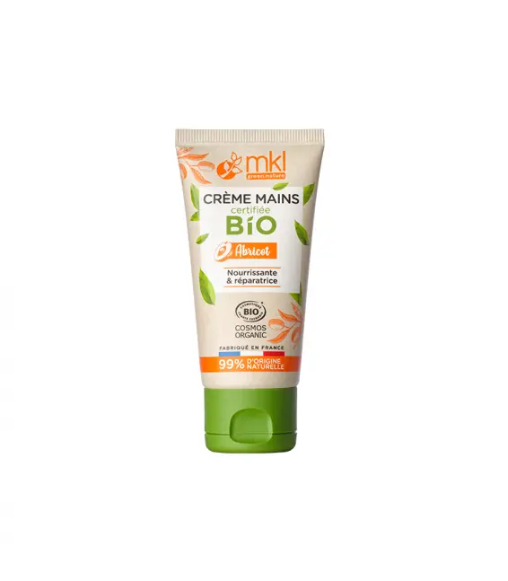 MKL Crème mains bio Abricot 50 ml