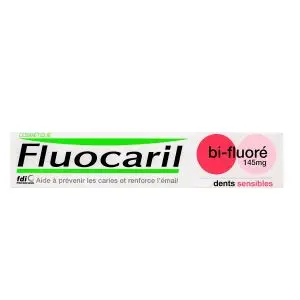 Fluocaril Bi-Fluoré 145mg Dentifrice Dents Sensibles 75ml