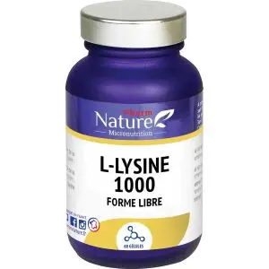 Kersiens Micronutrition L-lysine 1000 60 Gélules
