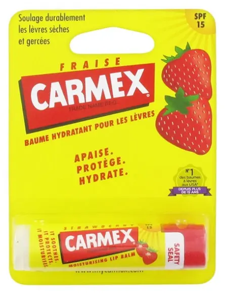 Carmex Fraise Baume Hydratant Lèvres