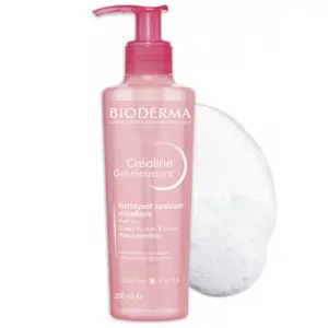Bioderma Créaline Gel Moussant 200 ml - Pharmacie Agnès Praden à Alès