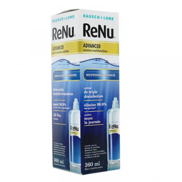 Renu Advanced Solution Lentilles Multifonctions - Pharmacie Agnès Praden à Alès