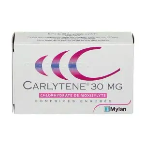 Mylan Carlytene 30 mg 32 Comprimés Enrobés 