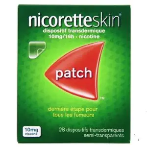 Johnson & Johnson Nicoretteskin 10 mg / 16h 28 Dispositifs Transdermiques