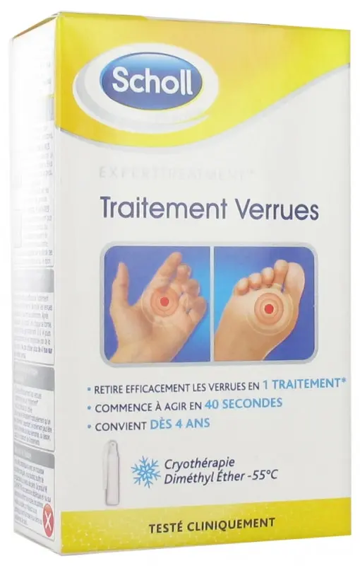 Scholl Traitement Verrues Pieds & Mains 80 ml - Pharmacie Agnès Praden à Alès