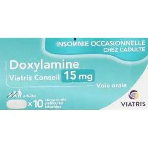 Mylan Doxylamine 15mg 10 Comprimés