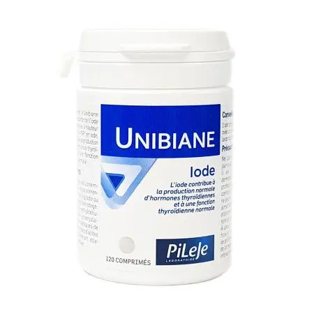 Pileje Unibiane Iode 120 comprimés 