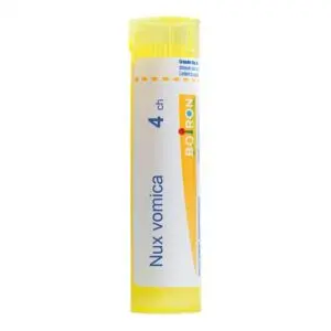 Boiron Nux Vomica 4CH Tube 80 Granules - Pharmacie Agnès Praden à Alès
