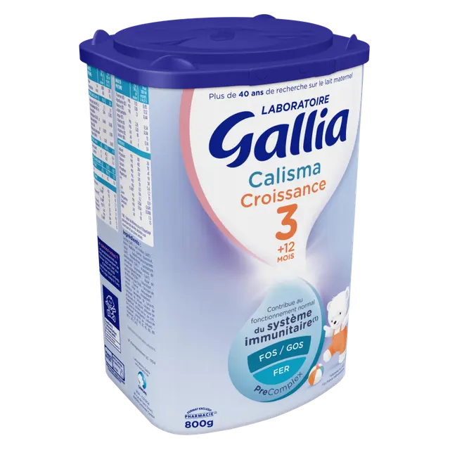 Gallia Calisma Croissance 3 Lait dès 12 mois 800g