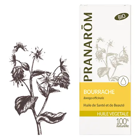 Pranarôm Huile Végétale Bourrache Vierge - Pharmacie Agnès Praden à Alès
