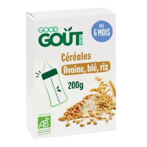 Good Gout Céréales en poudre avoine blé riz 220g