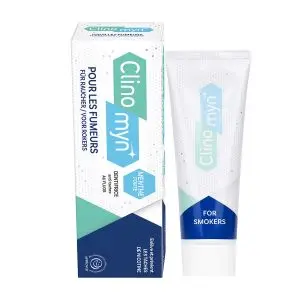 Gilbert Clinomyn Dentifrice Anti-taches Fumeurs 75ml - Pharmacie Agnès Praden à Alès