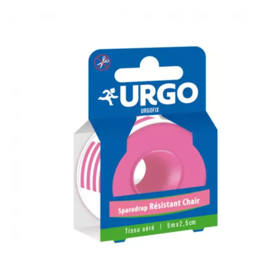 Urgo Sparadrap Adhesif 5mX2.5cm 1 rouleau Urgofix - Pharmacie Agnès Praden à Alès