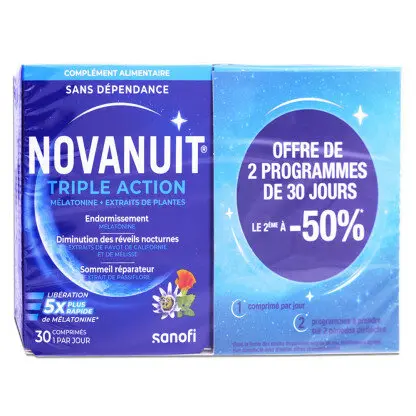 NOVANUIT TRIPLE ACTION 30 CPS LOT 2 50ND