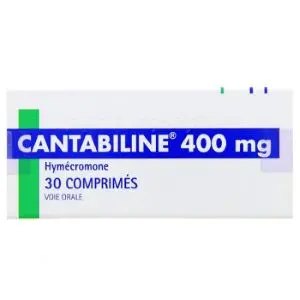 Db Pharma Cantabiline 400 mg 30 Comprimés