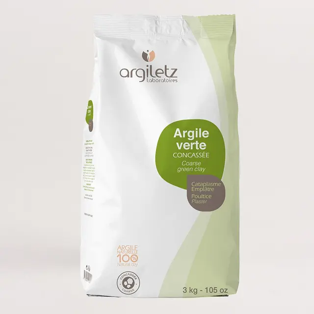 Argiletz Argile Verte poudre 3Kg