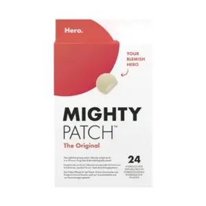 Hero Patch Puissant Original de Nuit Anti-Acné 24 Patchs Hydrocolloïdes