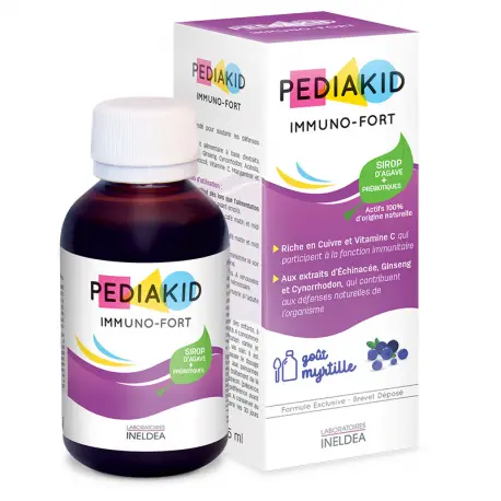 Pediakid Immuno-Fort 250 ml - Pharmacie Agnès Praden à Alès